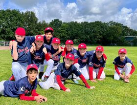 Teamfoto pupillen 1 Double Stars honkbal