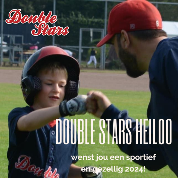 Double Stars wenst jou een sportief 2024!