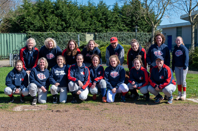 Softbal Dames 1 Double Stars